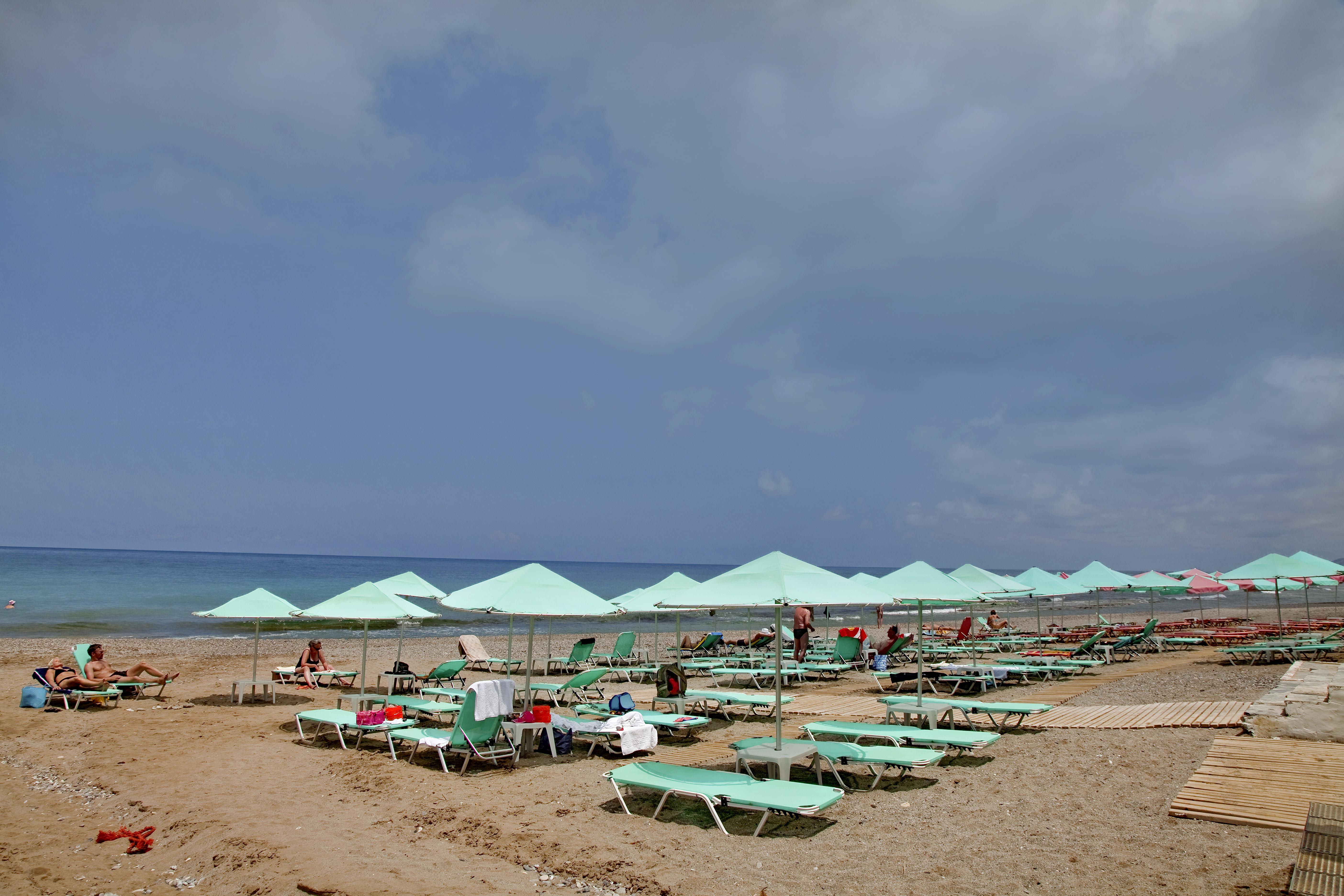Jo An Beach Hotel Adelianos Kampos Eksteriør billede
